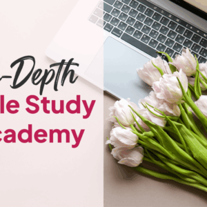 In-Depth Bible Study Academy – Full 12 Course Bundle