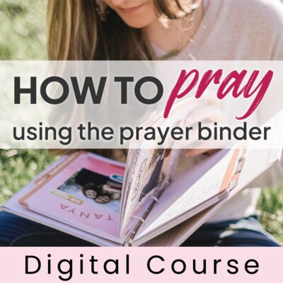 How to Pray using the Prayer Binder Course Image