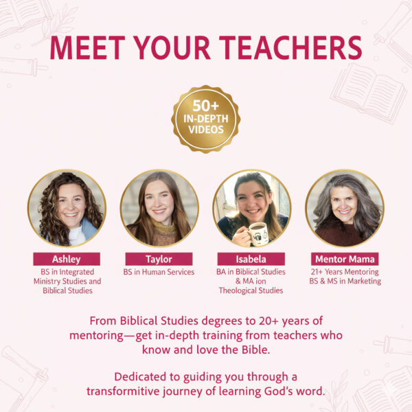 In-Depth Bible Study Academy | 12 Online Bible Study Courses