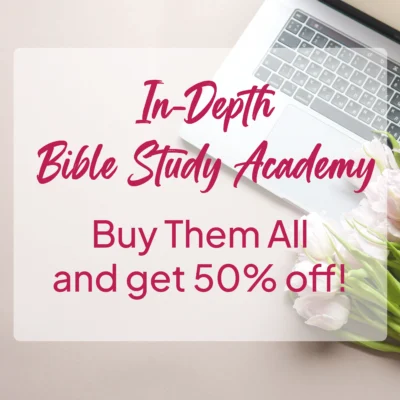 Bible Study Academy – Full 12 Course Bundle