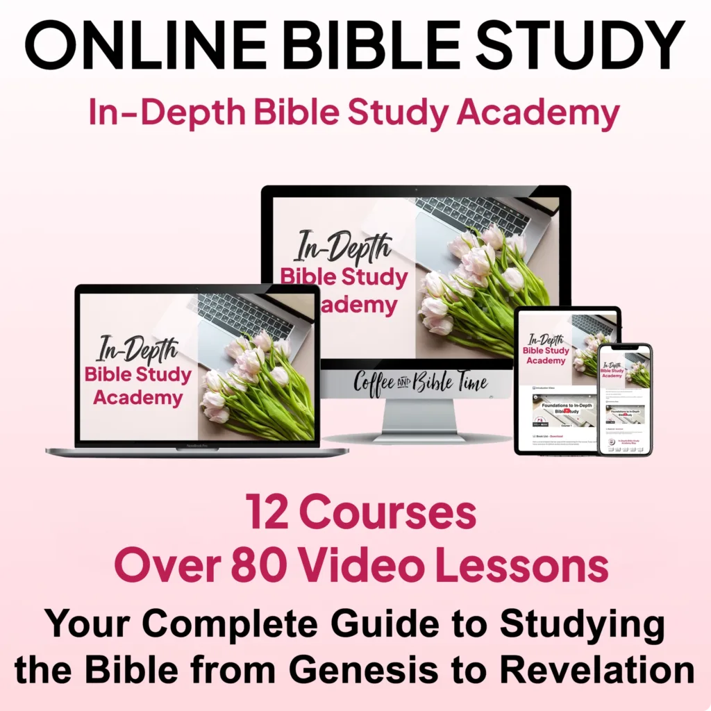 The In-Depth Bible Study Academy available online . Study the Bible In-Depth