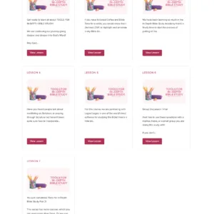 In-Depth Bible Study Academy | 12 Online Bible Study Courses - Image 11