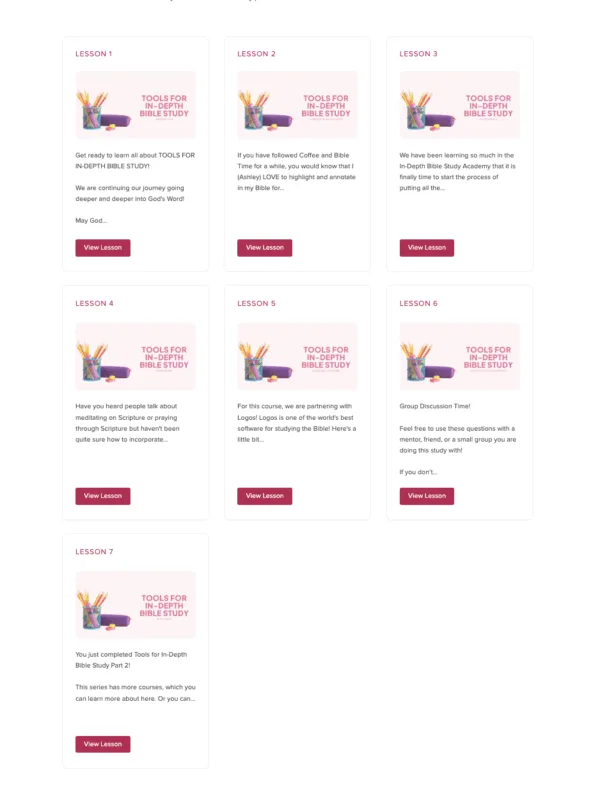 In-Depth Bible Study Academy | 12 Online Bible Study Courses