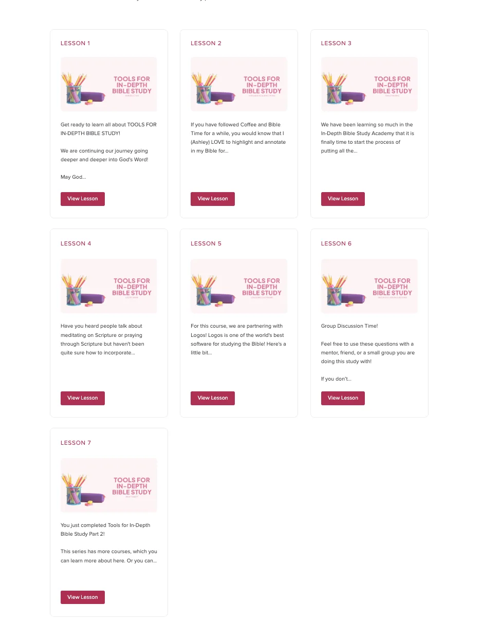 In-Depth Bible Study Academy | 12 Online Bible Study Courses - Image 11