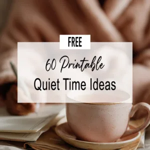 How to Have a Quiet Time with God: 60 Ideas (Free PDF)