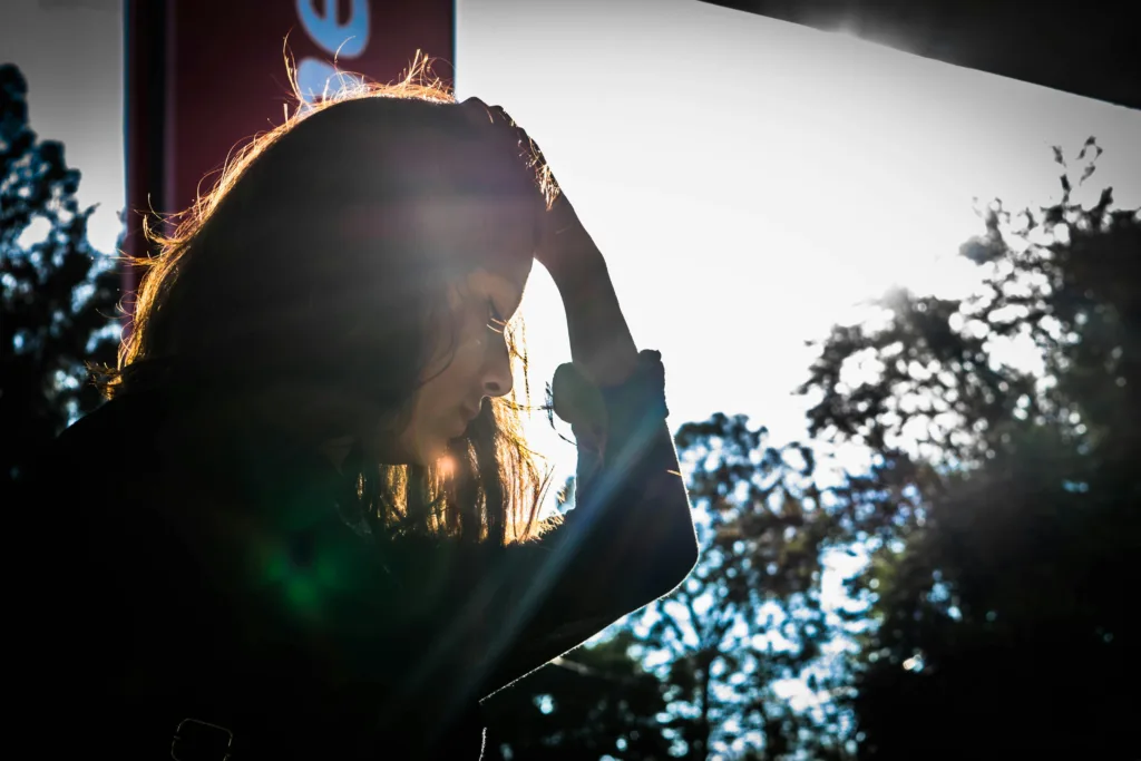 God Uses Imperfect PeopleL Woman looking sad or reflecting on life