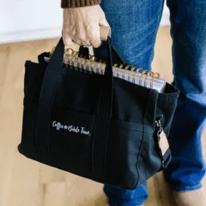 Canvas Tote Bag - Black - Image 3