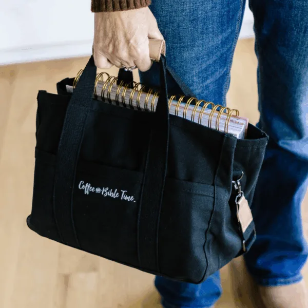 Canvas Tote Bag - Black