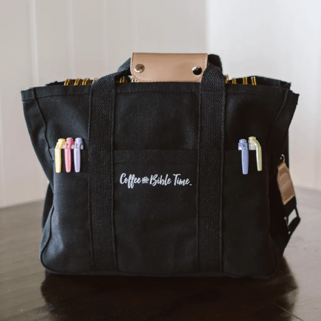 Canvas Tote Bag - Black