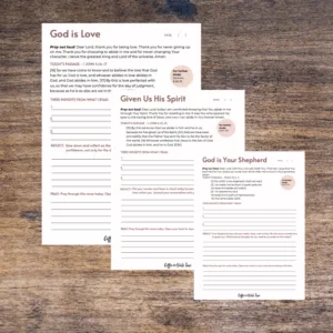 Finding Peace in Scripture - 30 Day Scripture Journal for Anxiety - Image 2