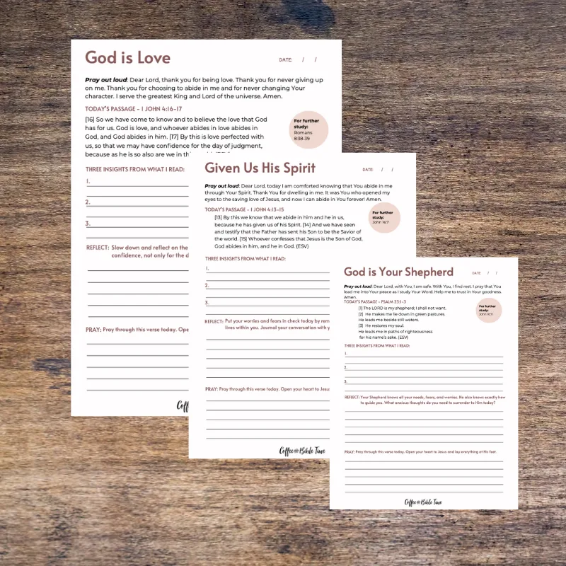 Finding Peace in Scripture - 30 Day Scripture Journal for Anxiety - Image 2