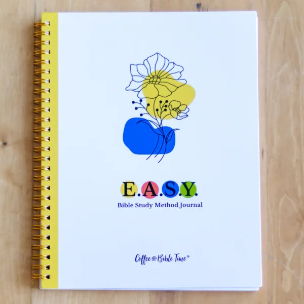 EASY Bible Study Method Journal | Guided Bible Study Notebook