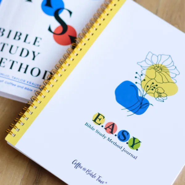 EASY Bible Study Method Journal | Guided Bible Study Notebook