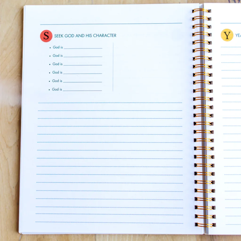 Guided Bible Study Journal for women by Coffee and Bible Time- Bible Study Notebook 