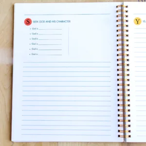 EASY Bible Study Method Journal | Guided Bible Study Notebook - Image 3