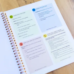 EASY Bible Study Method Journal | Guided Bible Study Notebook - Image 7