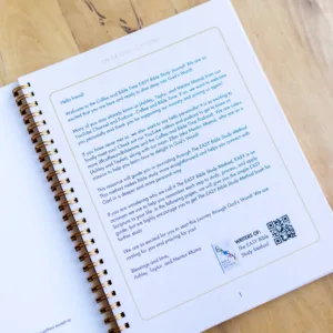 EASY Bible Study Method Journal | Guided Bible Study Notebook - Image 8