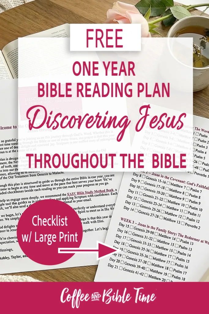 New ONE YEAR Bible Reading Plan for 2026 Discovering Jesus