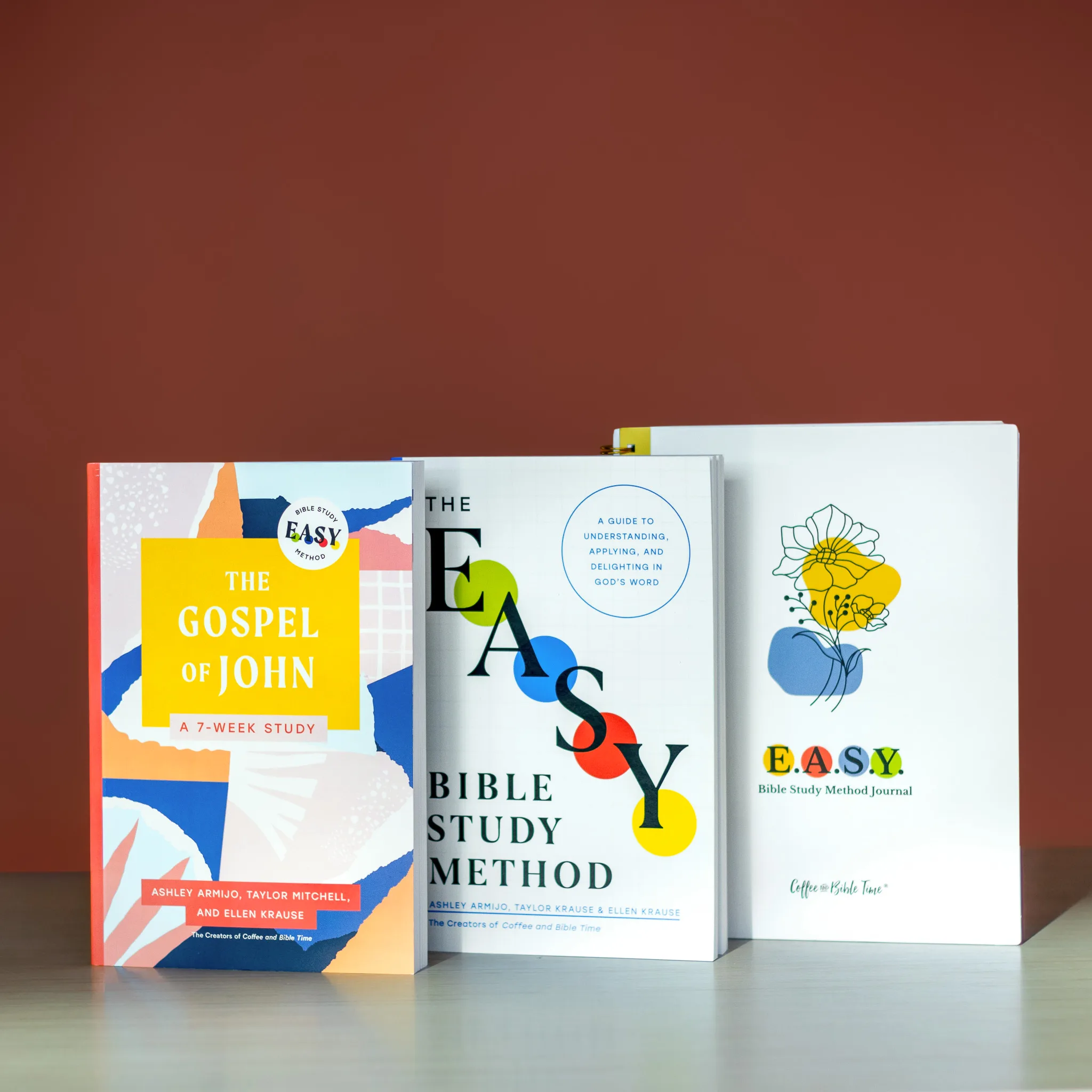 The EASY Bible Study Method Books. including the Gospel of John and the EASY Bible Study Notebook