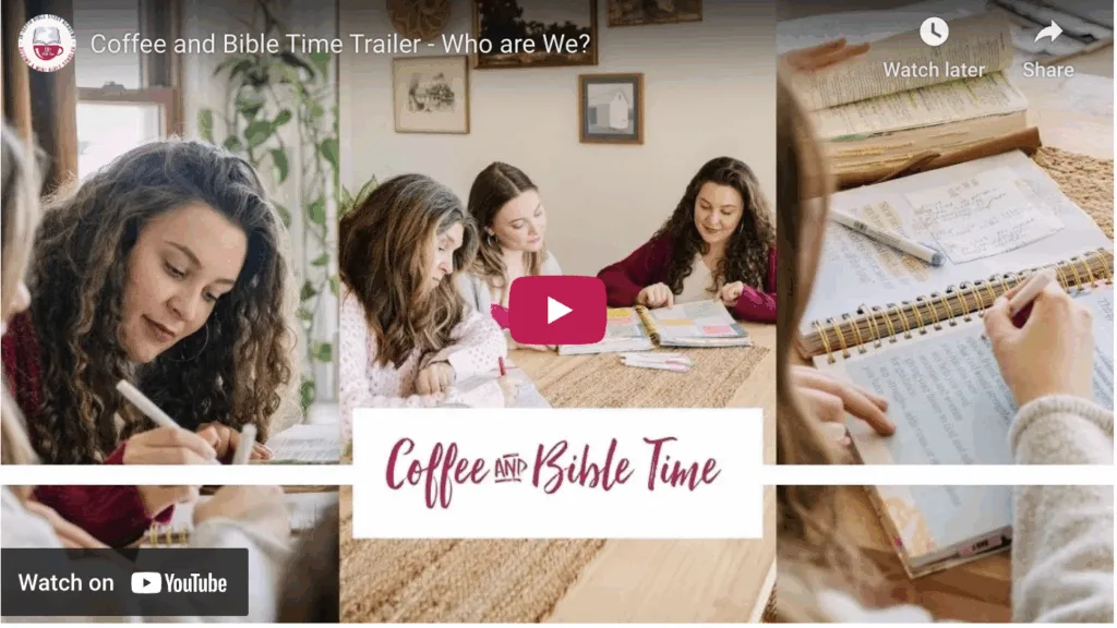 YouTube Cover Coffee and Bible Time Trailer