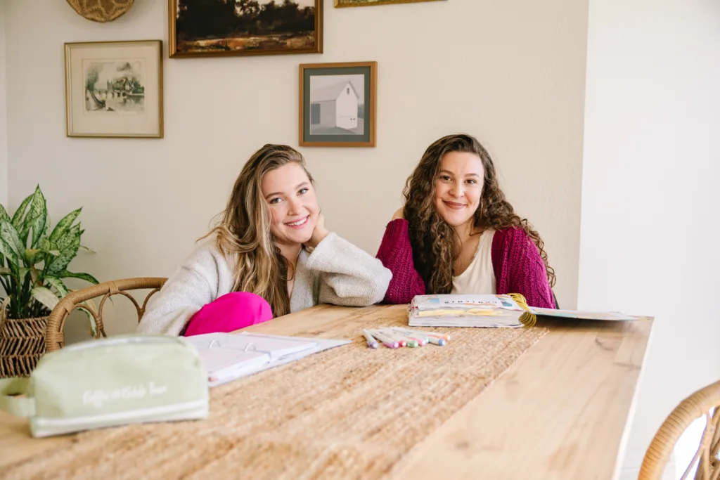 Christian Youtubers Taylor Mitchell and Ashley Armijo of Coffee and Bible Time