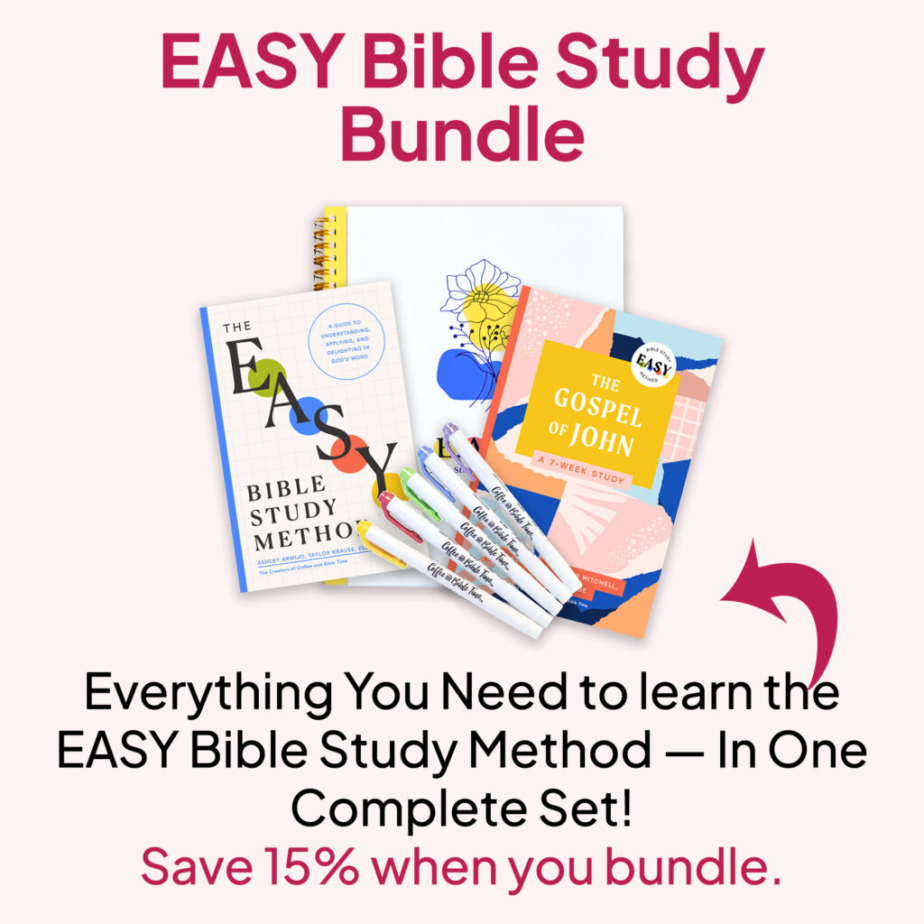 EASY Bible Study Method Bundle: Christian Bible Study Resources for studying God's word