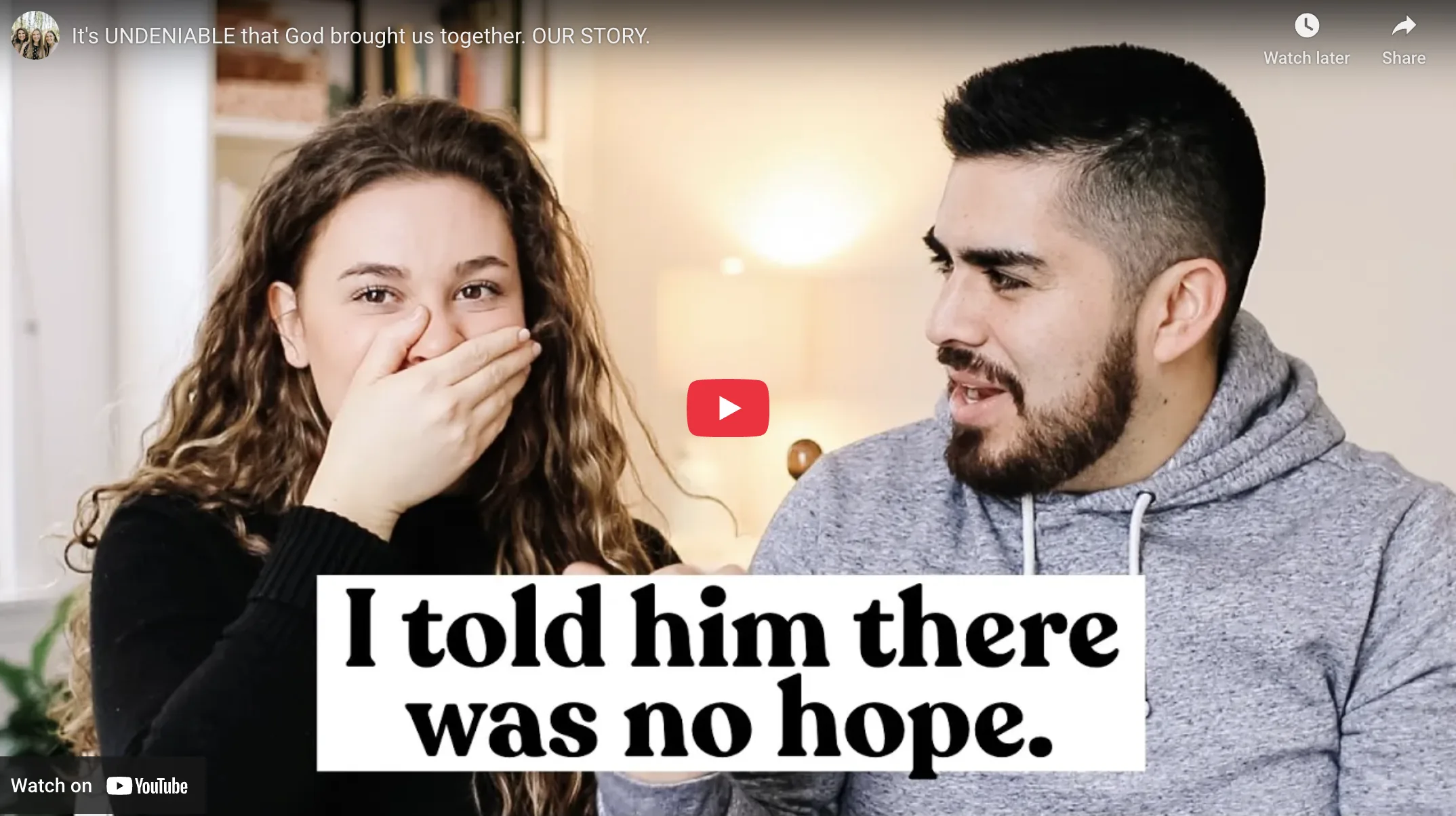 Christian Relationship Testimony: How God Brought Us Together