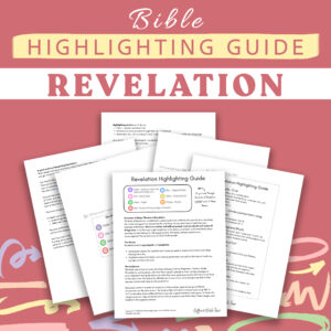 Revelation Highlighting Guide