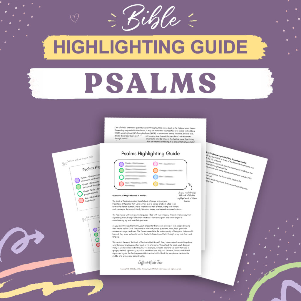 Psalms Highlighting Guide