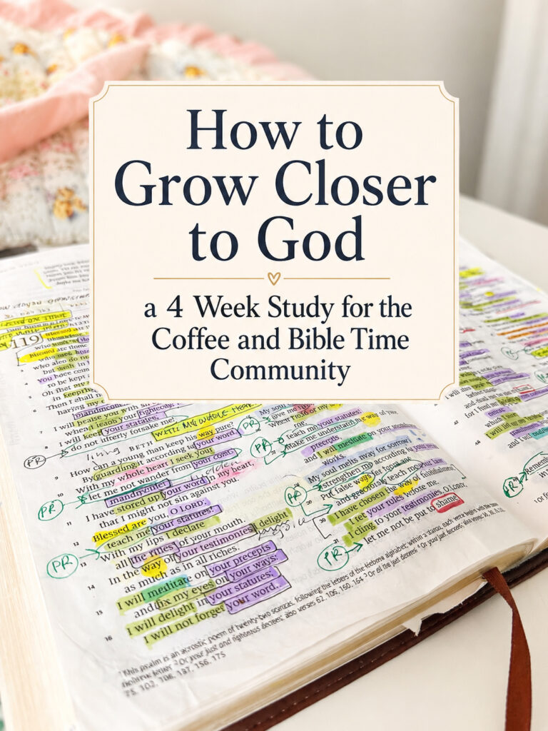 How to Grow Closer to God