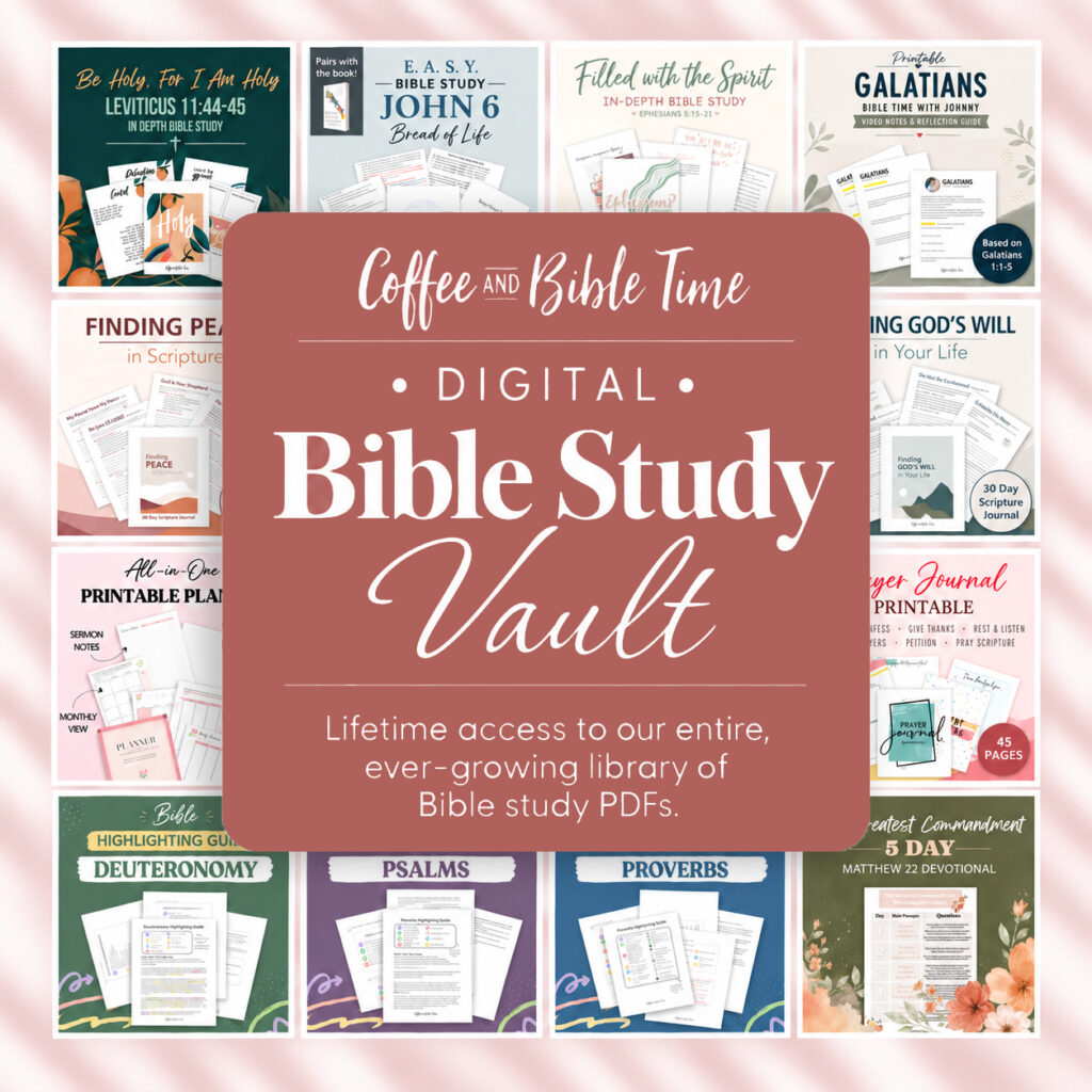 Digital Bible Study Vault Bible study guides for Women
