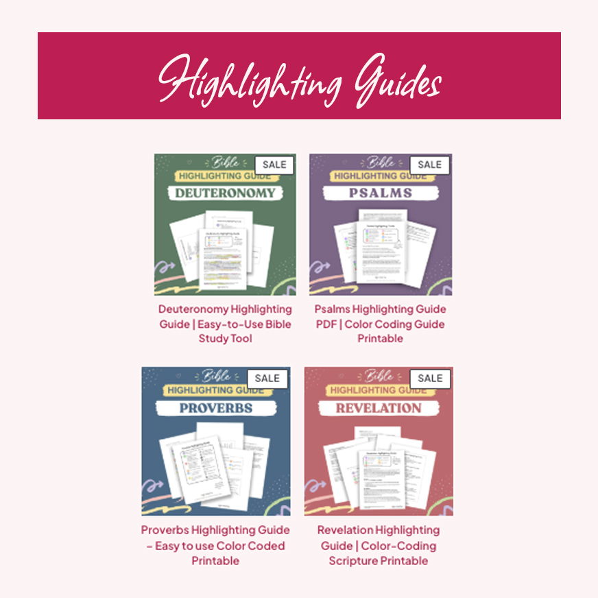 Digital Bible Study Vault: Printable Bible Study Guides for Women