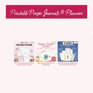 Digital Bible Study Vault: Printable Bible Study Guides for Women - Image 3
